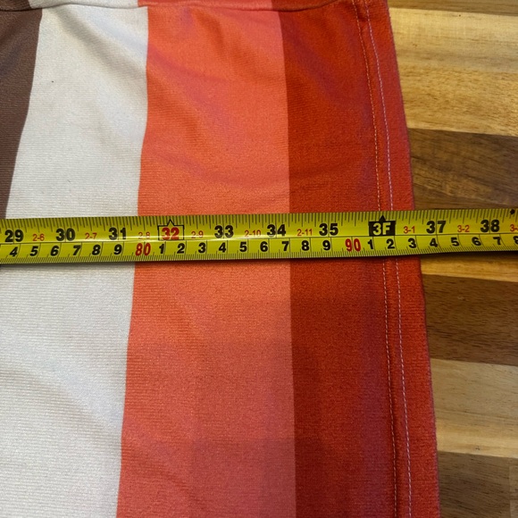 Women's Multi Color Striped Stitching Long-Sleeved Open Cardigan Coat‎ sz 3X - Picture 10 of 10